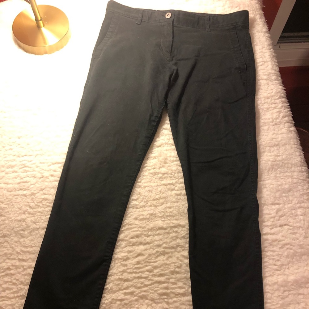 Black gap khakis